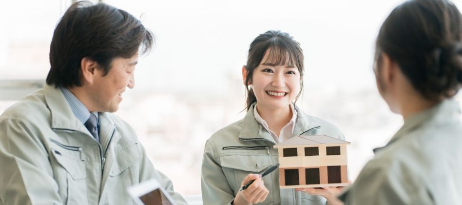 工務店スタッフの写真